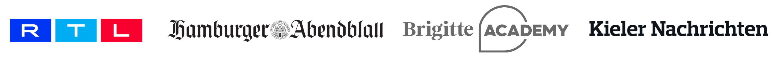 Bekannt aus – Presselogos